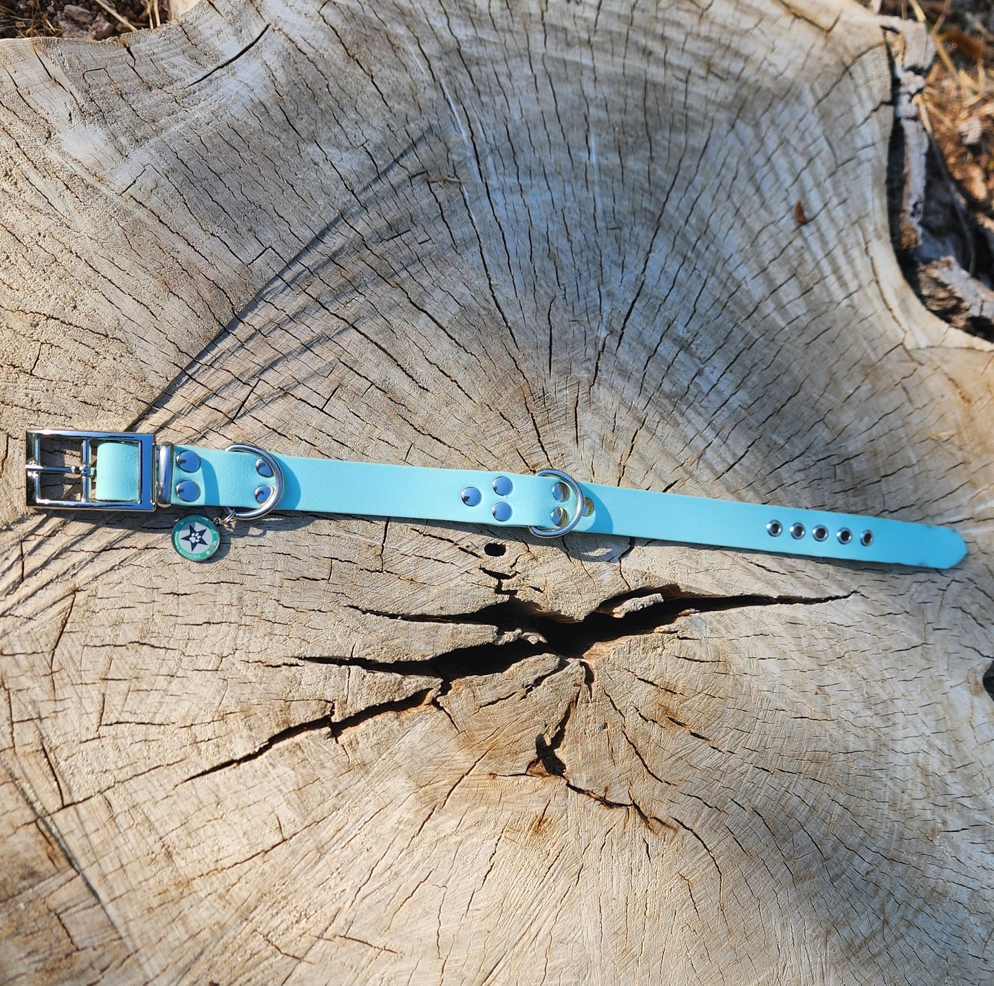 COLLIER BLEU PASTEL