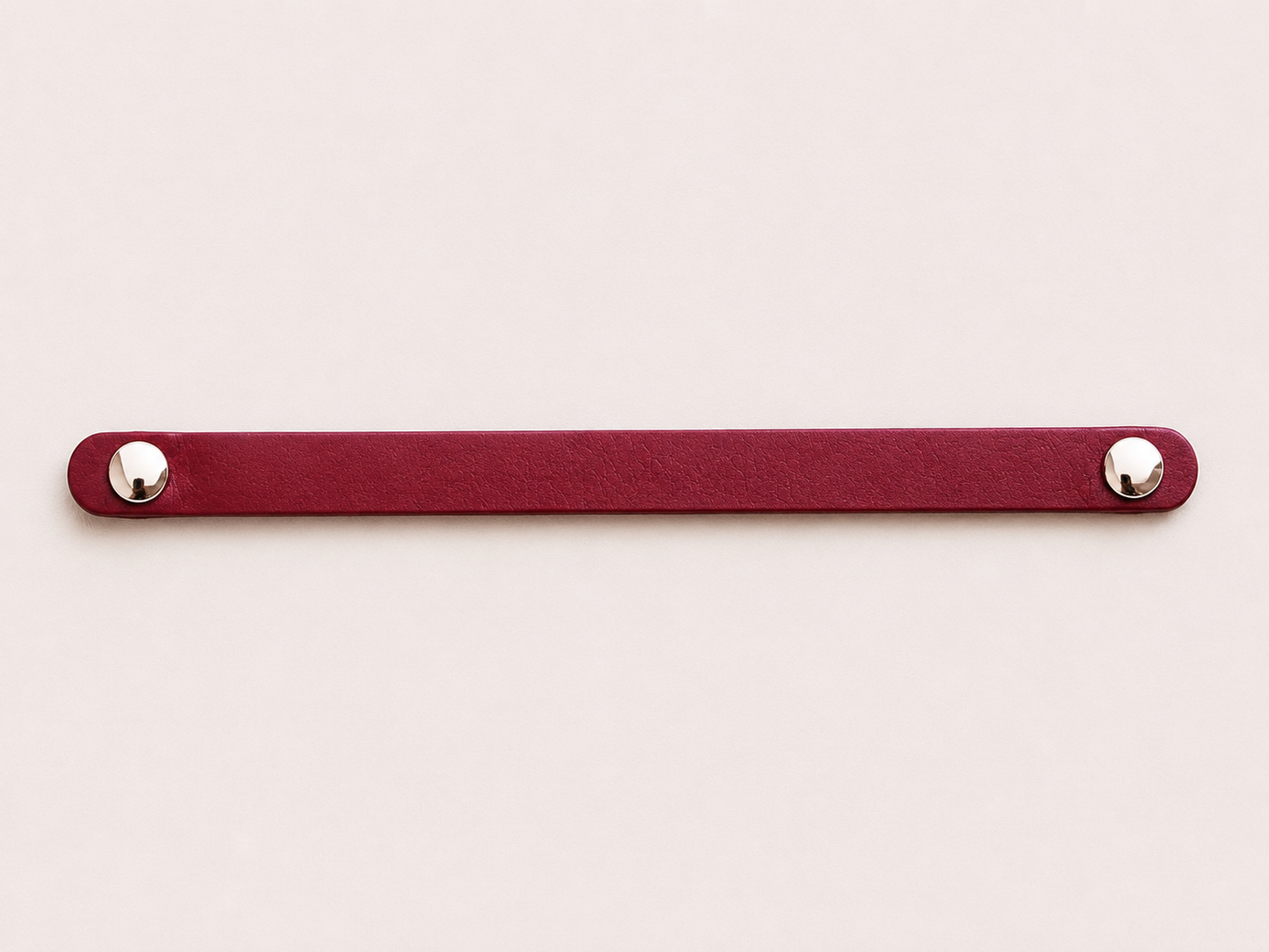 Bande interchangeable pour collier de chien en TPU  rouge cerise