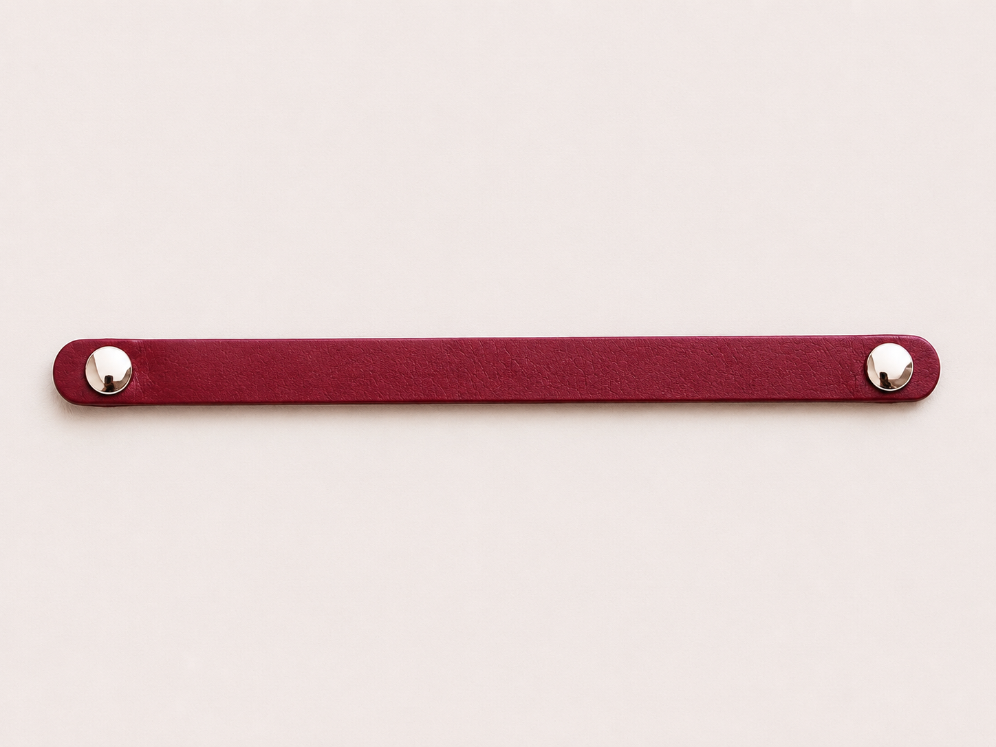 Bande interchangeable pour collier de chien en TPU  rouge cerise