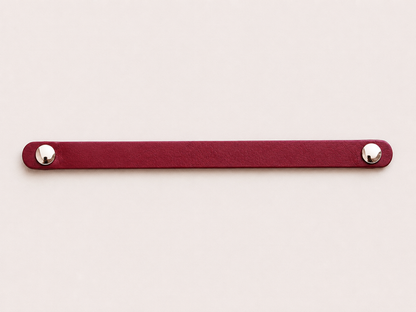 Bande interchangeable pour collier de chien en TPU  rouge cerise