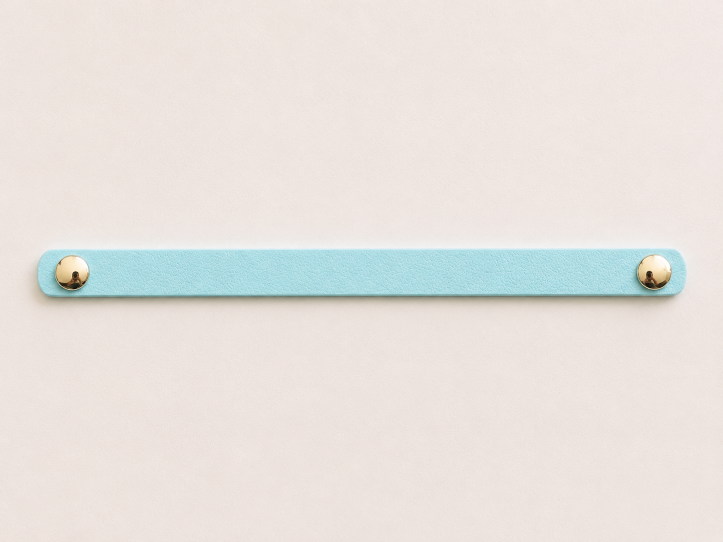 Bande interchangeable pour collier de chien en TPU  bleu pastel