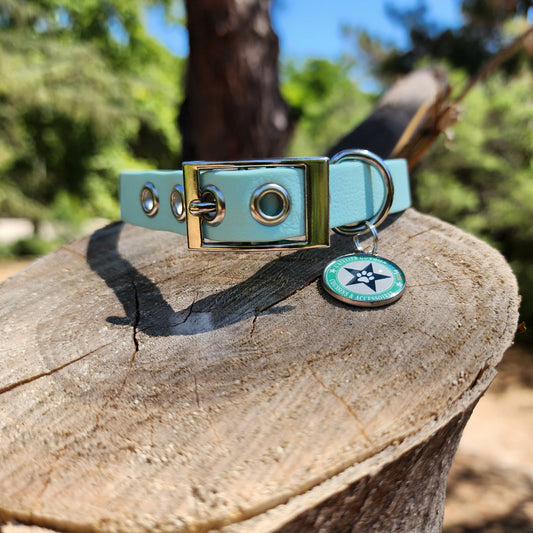 COLLIER BLEU PASTEL