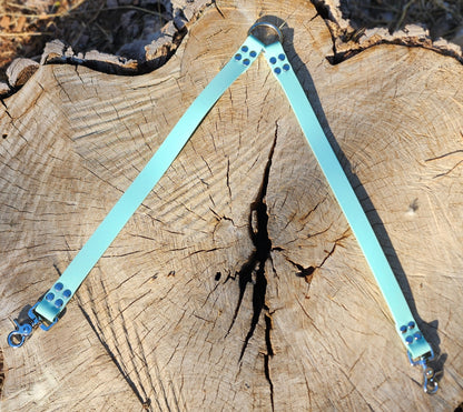 COUPLEUR DE LAISSE BLEU PASTEL