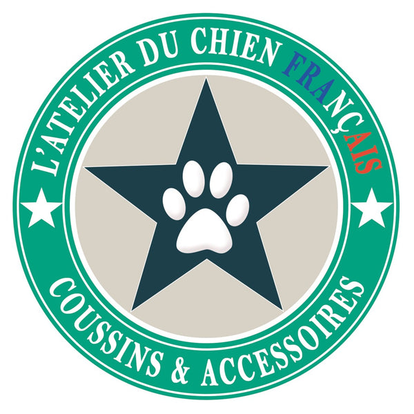 Logo de l'atelier du chen français Accessoires pour chien & chats _ Made in Marseille 