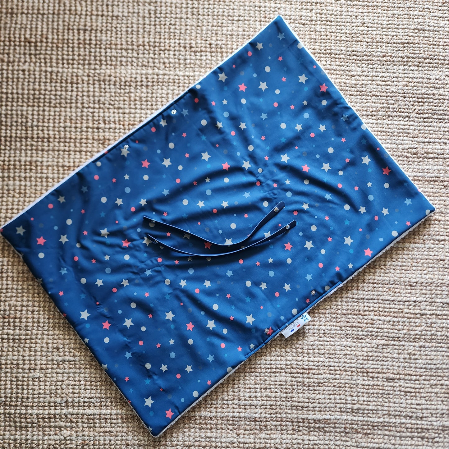TAPIS DE VOYAGE BLEU